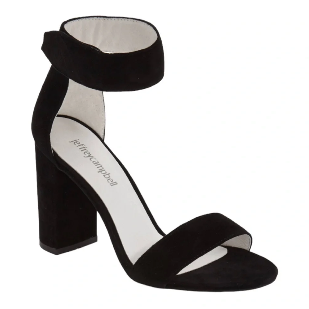 Jeffrey Campbell Lindsay Sandals Womens Size 10 Suede Wedding Guest Party Formal